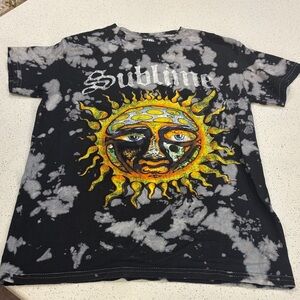 Sublime Black and Yellow Graphic Tee